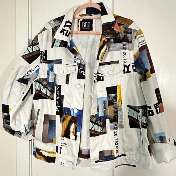 Urban Outfitters Jackets Coats Bdg White Jean Jacket Poshmark